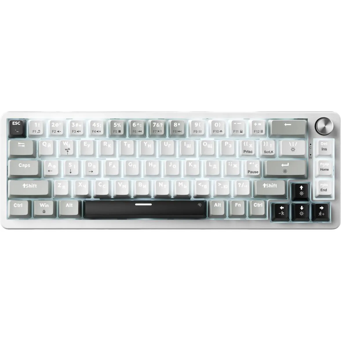 Клавіатура GamePro Genesis MK116 Silverlight - зображення 1