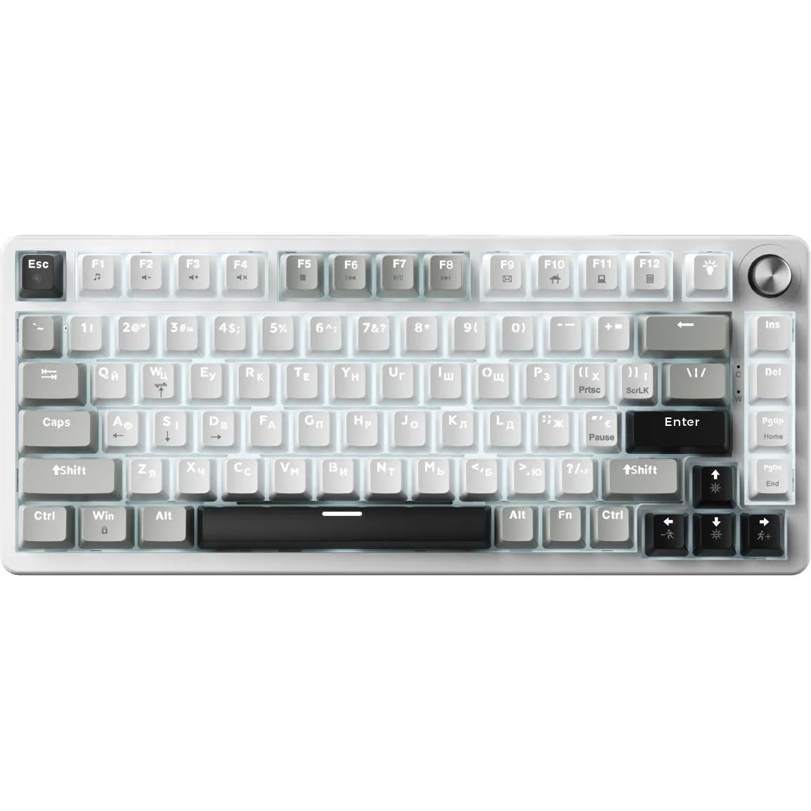 Клавіатура GamePro Genesis MK126 Silverlight - зображення 1