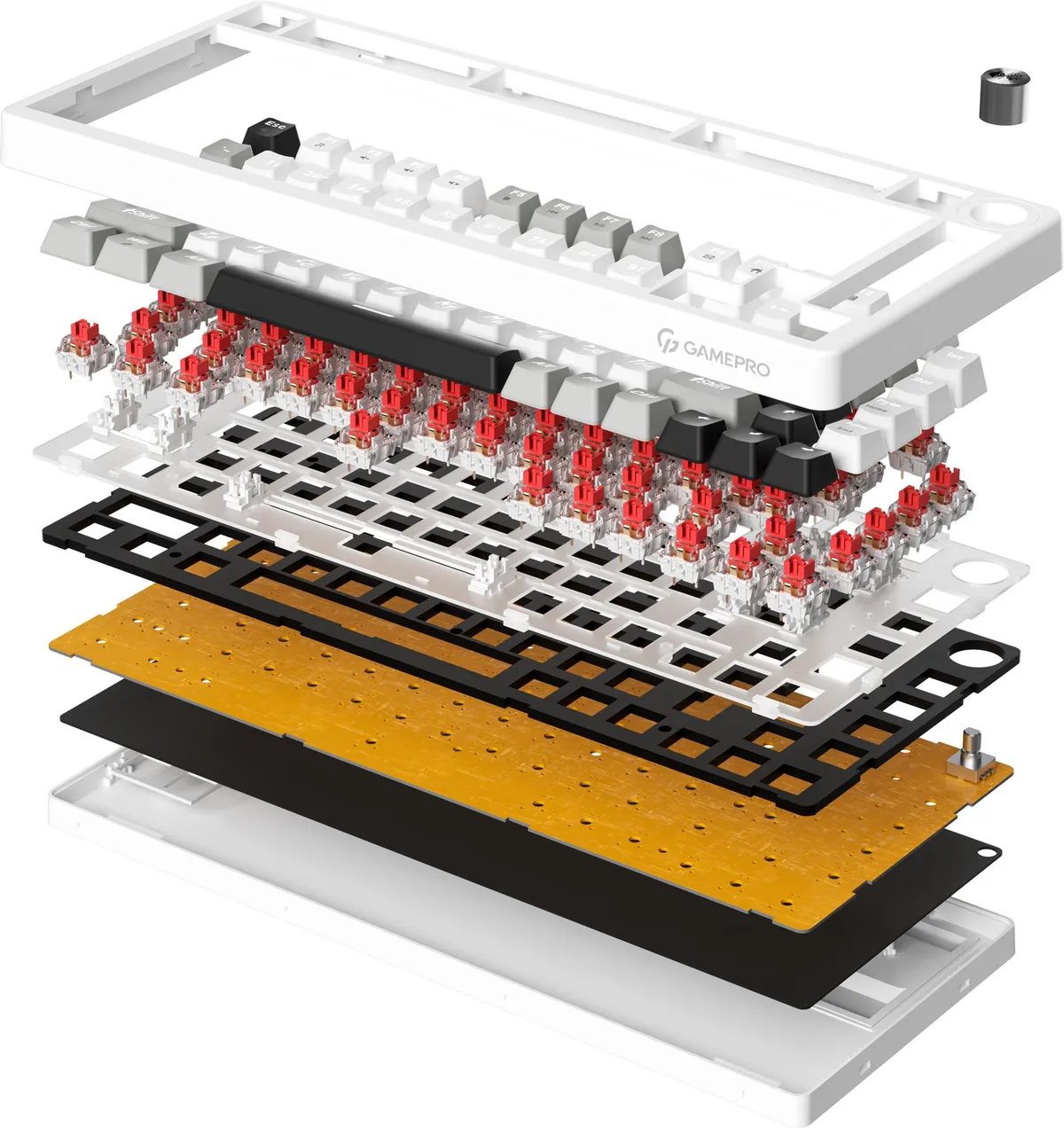 Клавіатура GamePro Genesis MK126 Silverlight - мініатюра 2