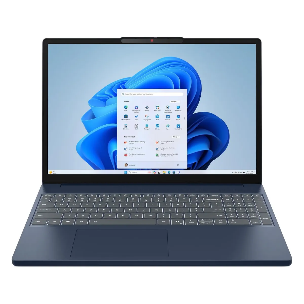 Ноутбук Lenovo IdeaPad Slim 3 15ARP10 (83K700A9RA) Cosmic Blue - зображення 1