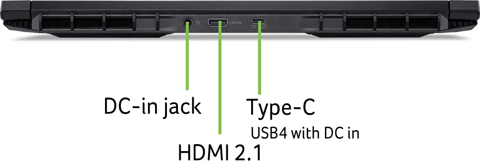 Ноутбук Acer Nitro V 16 ANV16-42-R258 (NH.U1GEU.005) Black - мініатюра 9