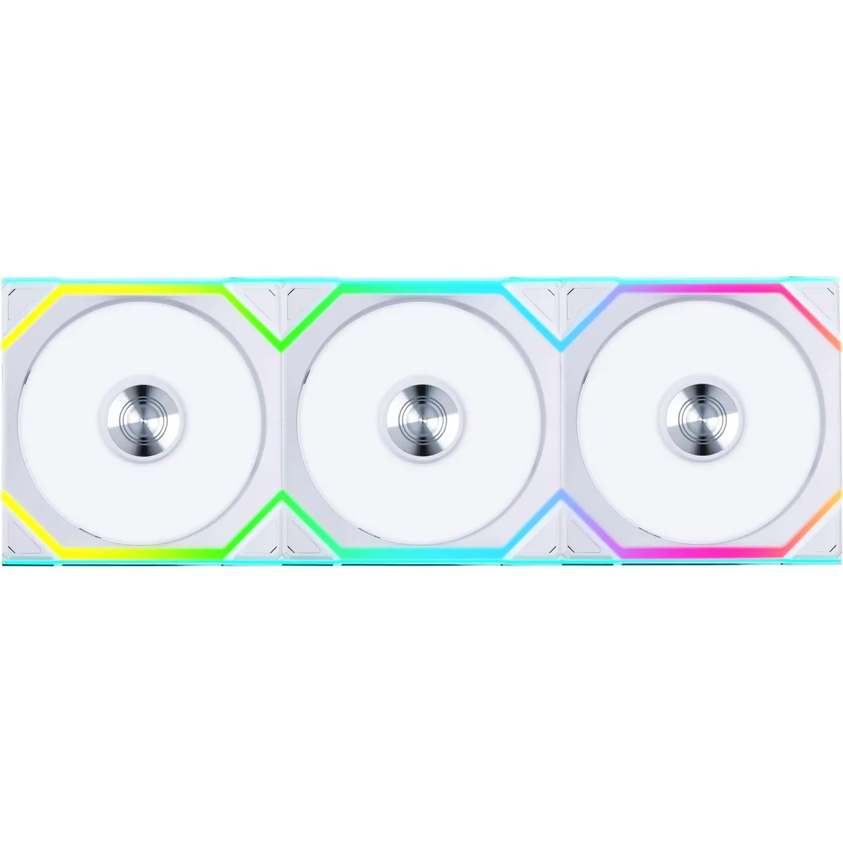 Вентилятор Lian Li Uni Fan SL Wireless 120-3 White (G99.12SL1W3W.00) - зображення 1