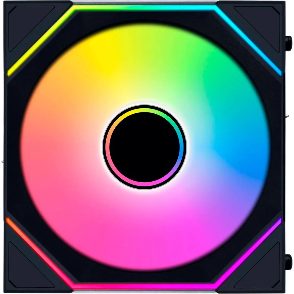 Вентилятор Lian Li Uni Fan SL-INF Wireless Reverse 120-1 Black (G99.12RSLIN1W1B.00) - зображення 1