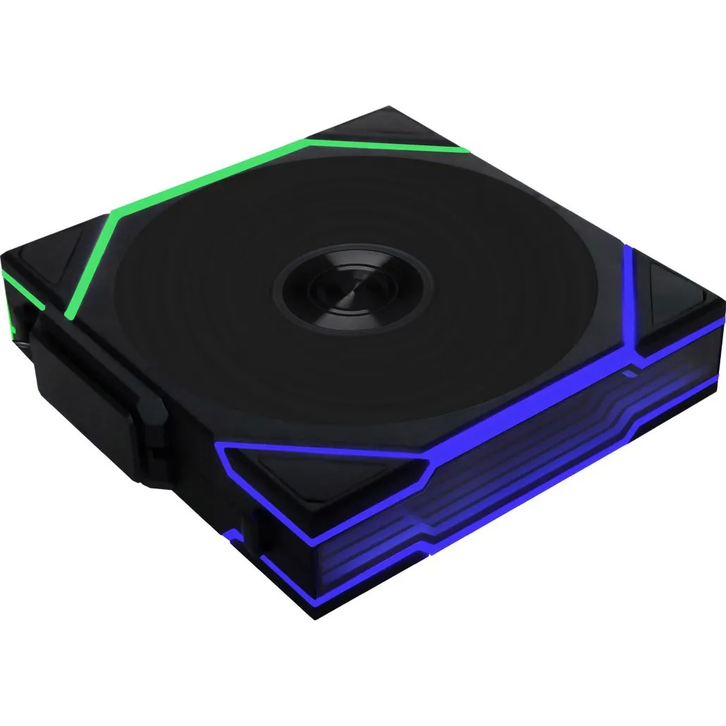 Вентилятор Lian Li Uni Fan TL Wireless 120-1 Black (G99.12TL1W1B.00) - мініатюра 7