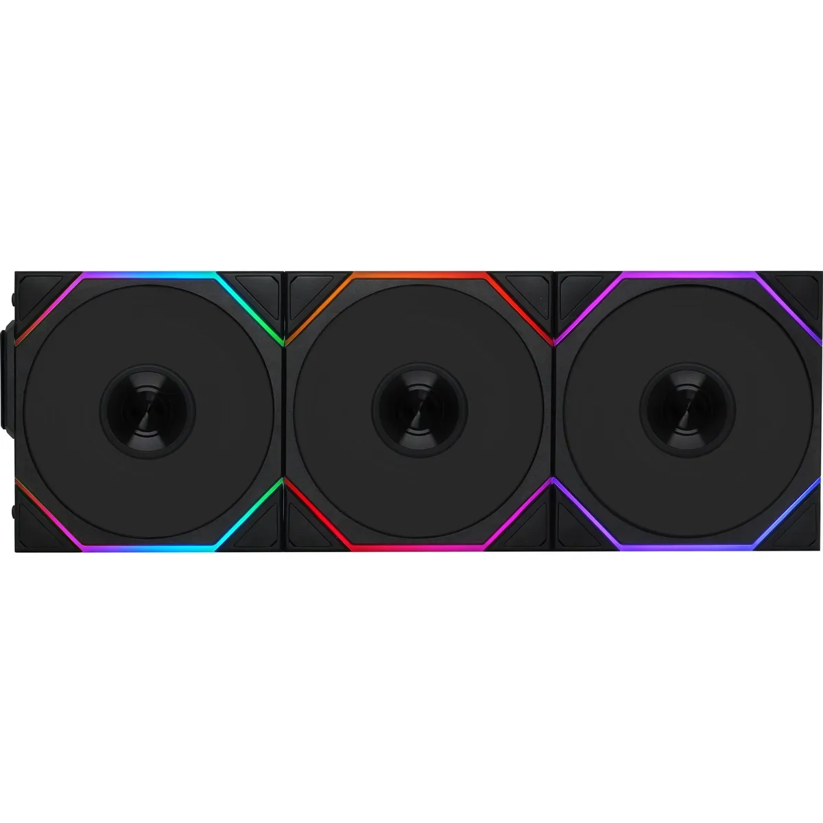 Вентилятор Lian Li Uni Fan TL Wireless 120-3 Black (G99.12TL1W3B.00) - зображення 1