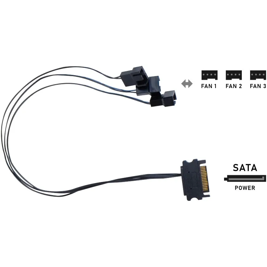 Контролер для вентиляторів Lian Li L-Wireless Controller Black (G89.RF-T-B.01) - мініатюра 3