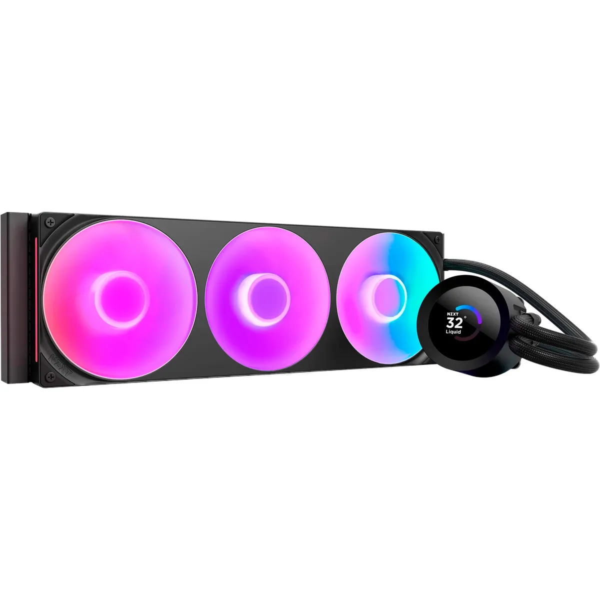 Система водяного охолодження NZXT Kraken Plus 360 RGB V2 Black (RL-KR360-B2) - зображення 1