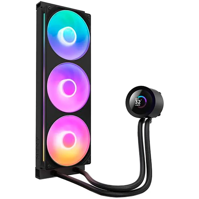 Система водяного охолодження NZXT Kraken Plus 360 RGB V2 Black (RL-KR360-B2) - мініатюра 6