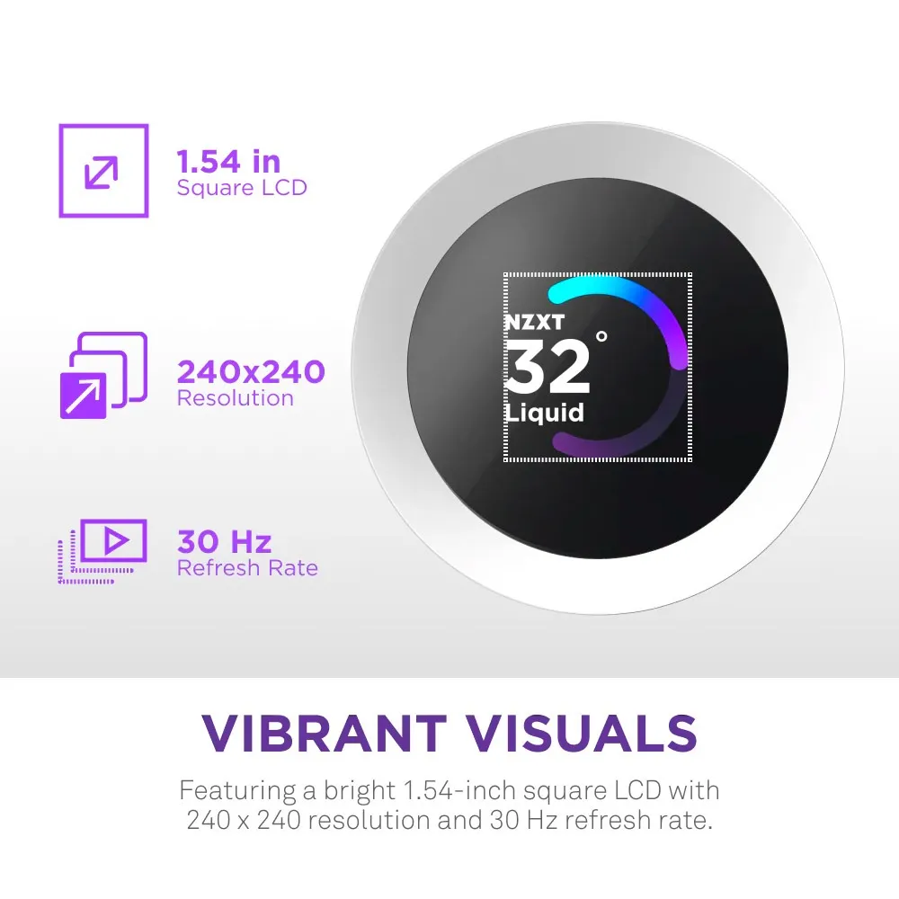 Система водяного охолодження NZXT Kraken Plus 360 RGB V2 White (RL-KR360-W2) - мініатюра 13