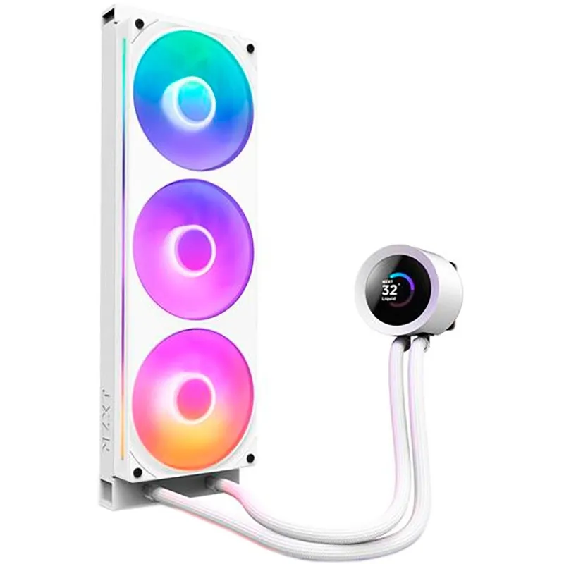 Система водяного охолодження NZXT Kraken Plus 360 RGB V2 White (RL-KR360-W2) - мініатюра 7