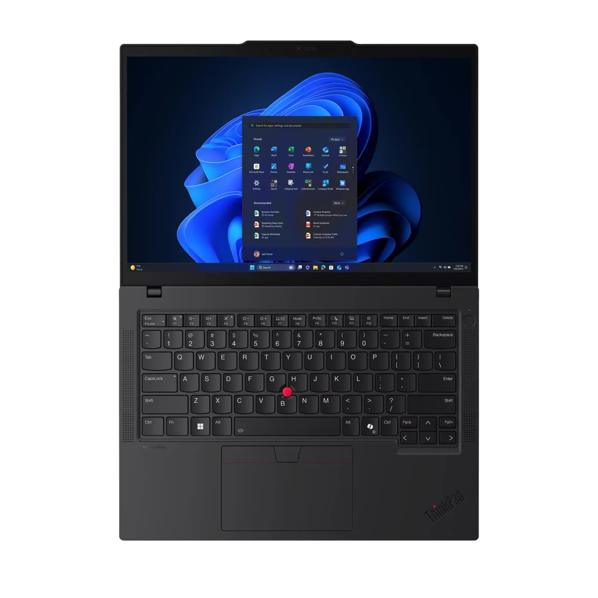 Ноутбук Lenovo ThinkPad T14 Gen 6 (21QDS0GP00) Black - мініатюра 6
