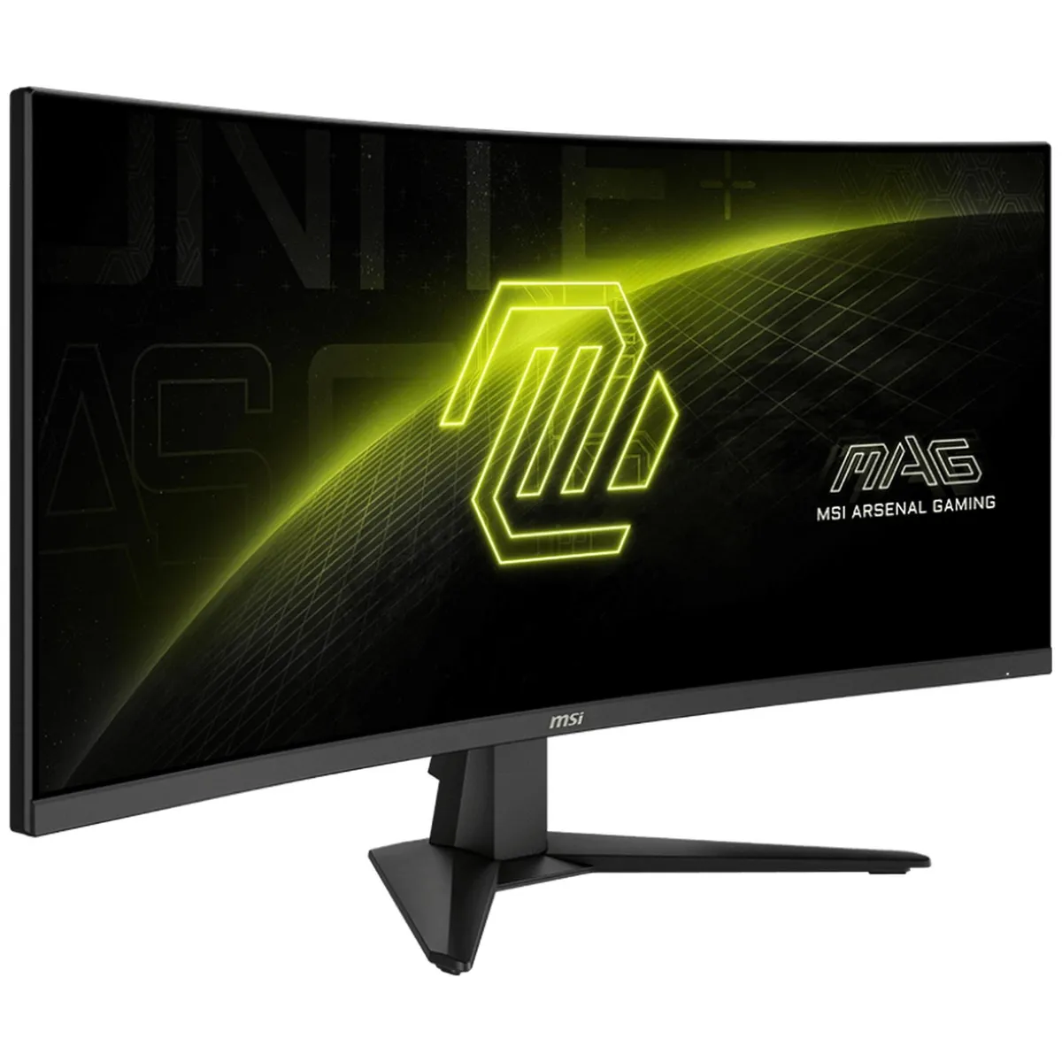 Монітор MSI 34" MAG 346CQ (9S6-3DD71M-001) VA Black 180Hz Curved - мініатюра 2