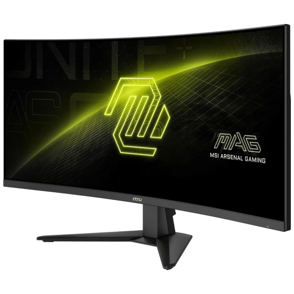Монітор MSI 34" MAG 346CQ (9S6-3DD71M-001) VA Black 180Hz Curved - мініатюра 3