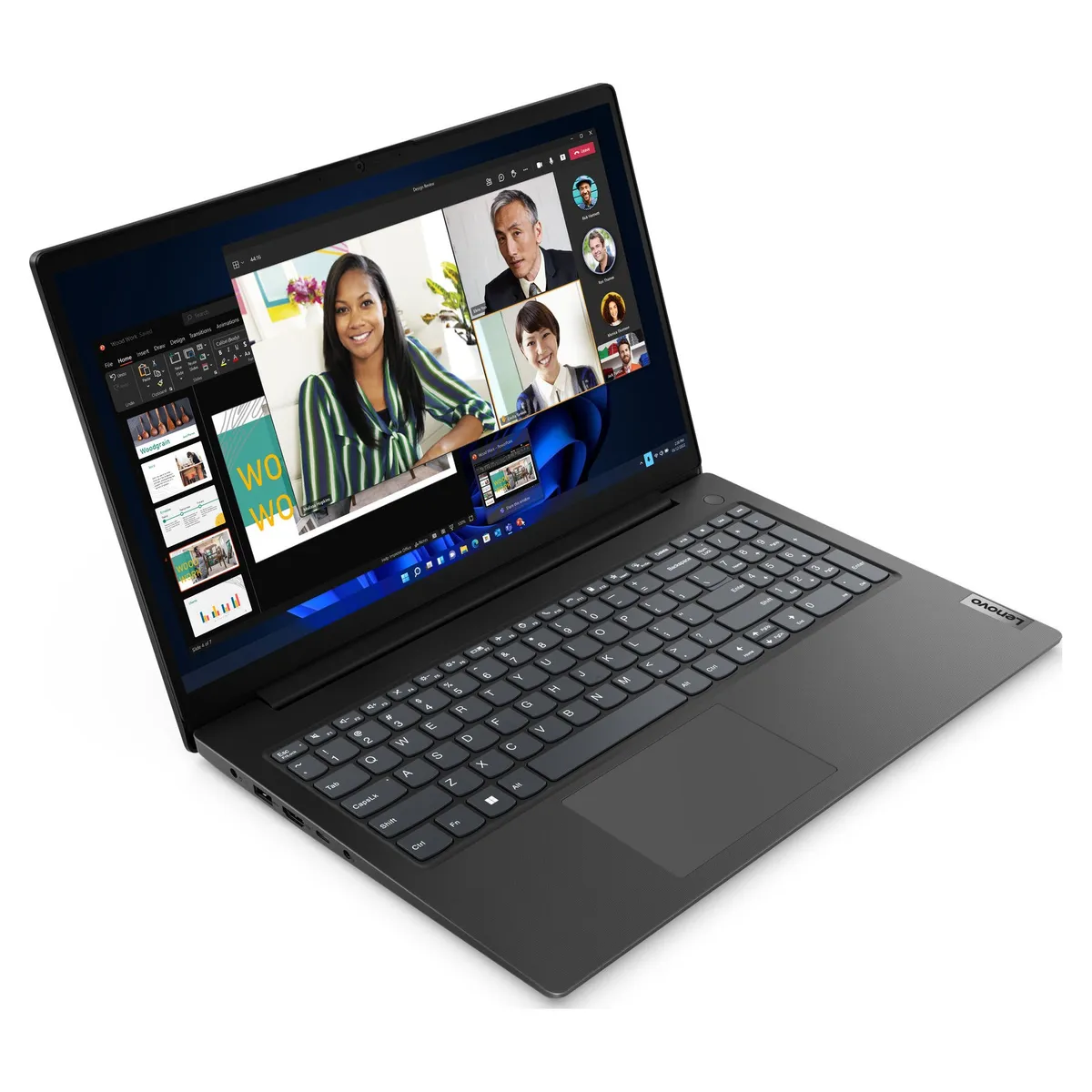 Ноутбук Lenovo V15 G4 IRU (83A100X4RA) Black - мініатюра 2