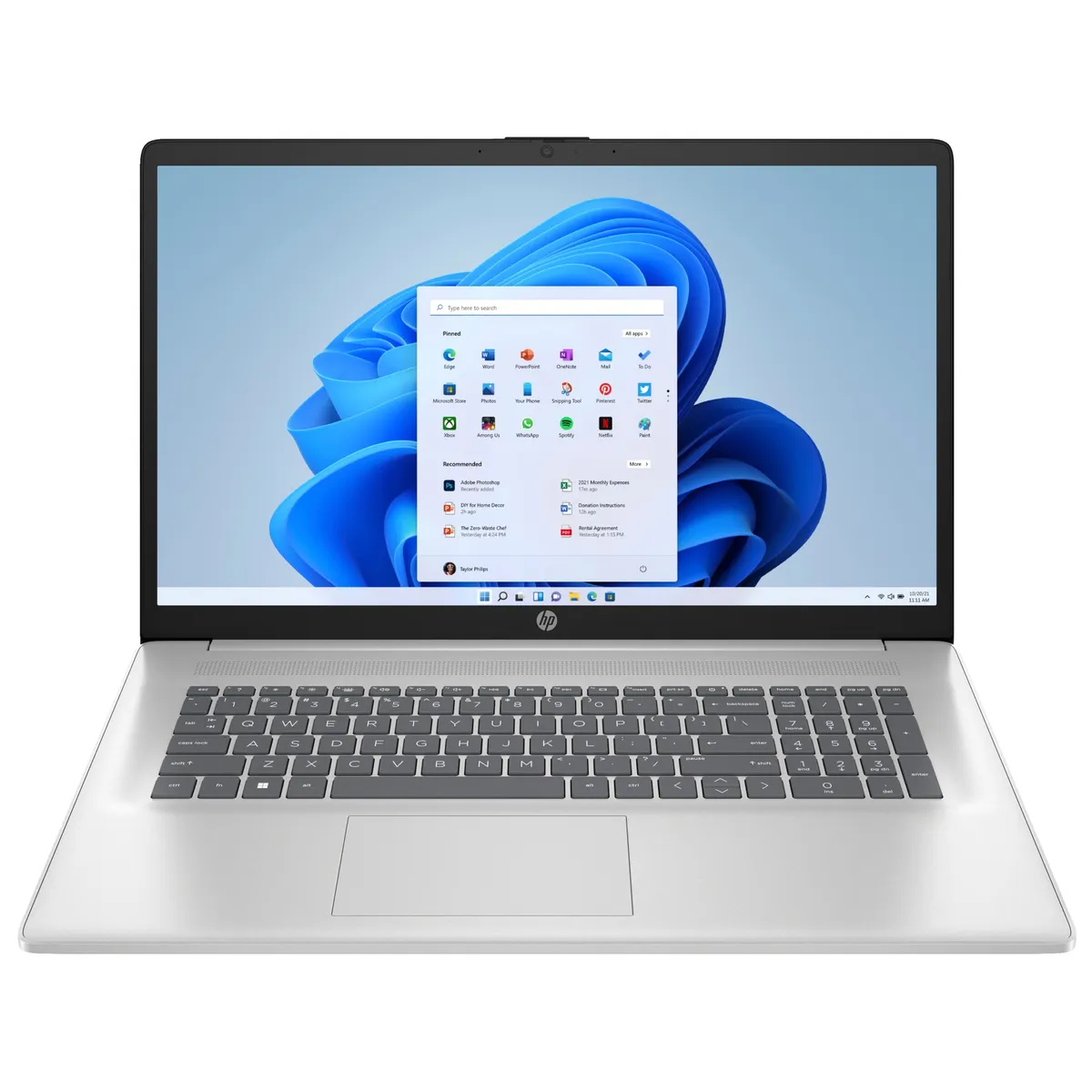 Ноутбук HP 17-cn3001ua (BV6B9EA) Silver - мініатюра 6