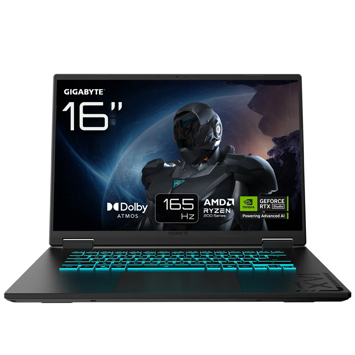 Ноутбук Gigabyte Gaming A16 (3VHK3UA893SD) Black Steel - зображення 1