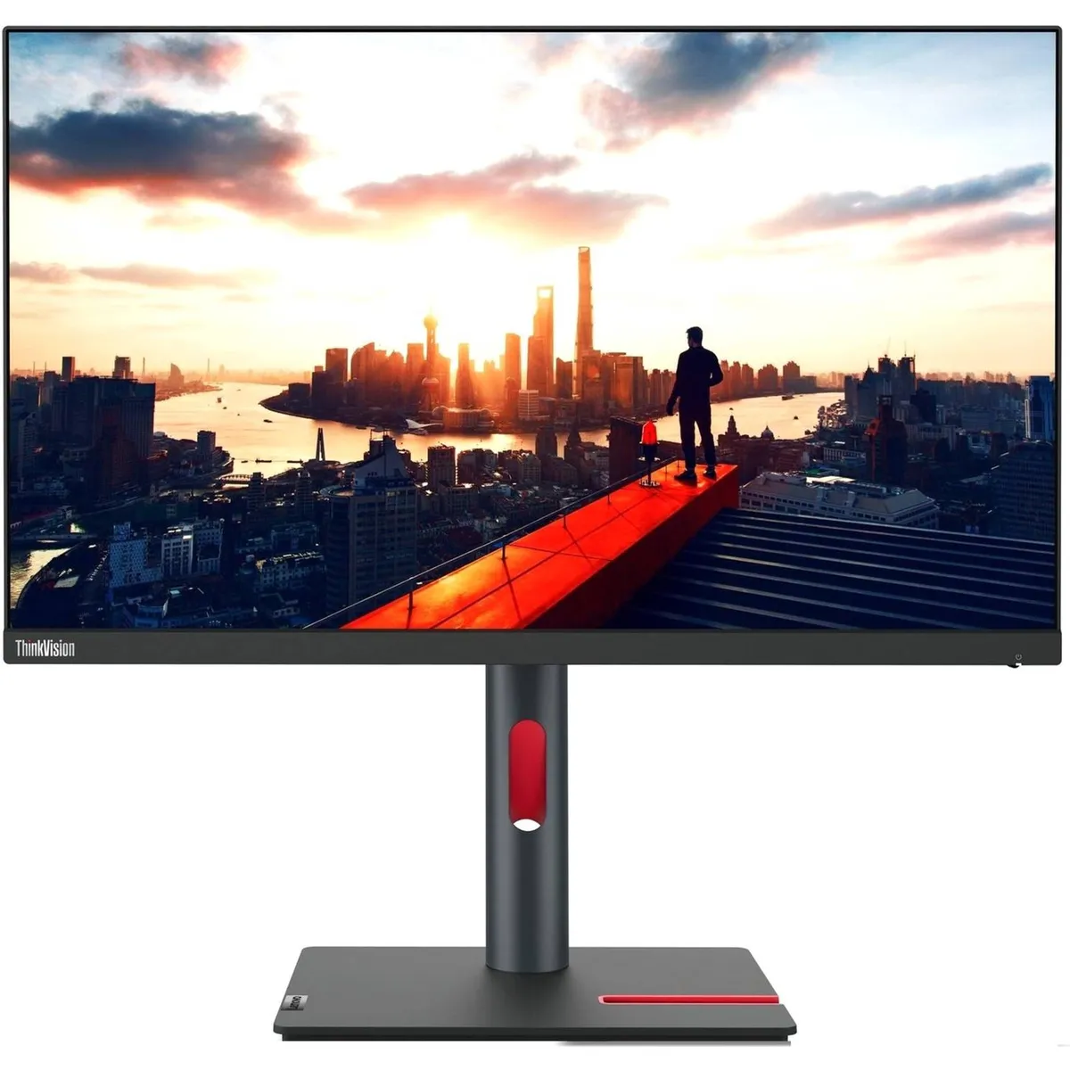Монiтор Lenovo ThinkVision 23.8" P24h-30 (63B3GAT6UA) IPS Black  - зображення 1