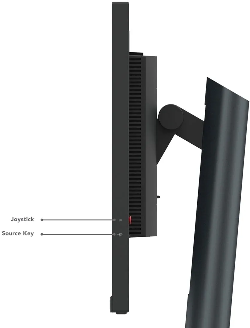 Монiтор Lenovo ThinkVision 23.8" P24h-30 (63B3GAT6UA) IPS Black  - мініатюра 10