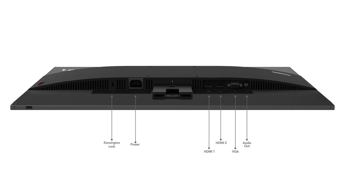 Монiтор Lenovo ThinkVision 27" S27i-30 (63DFKAT4UA) IPS Black 100Hz - мініатюра 9