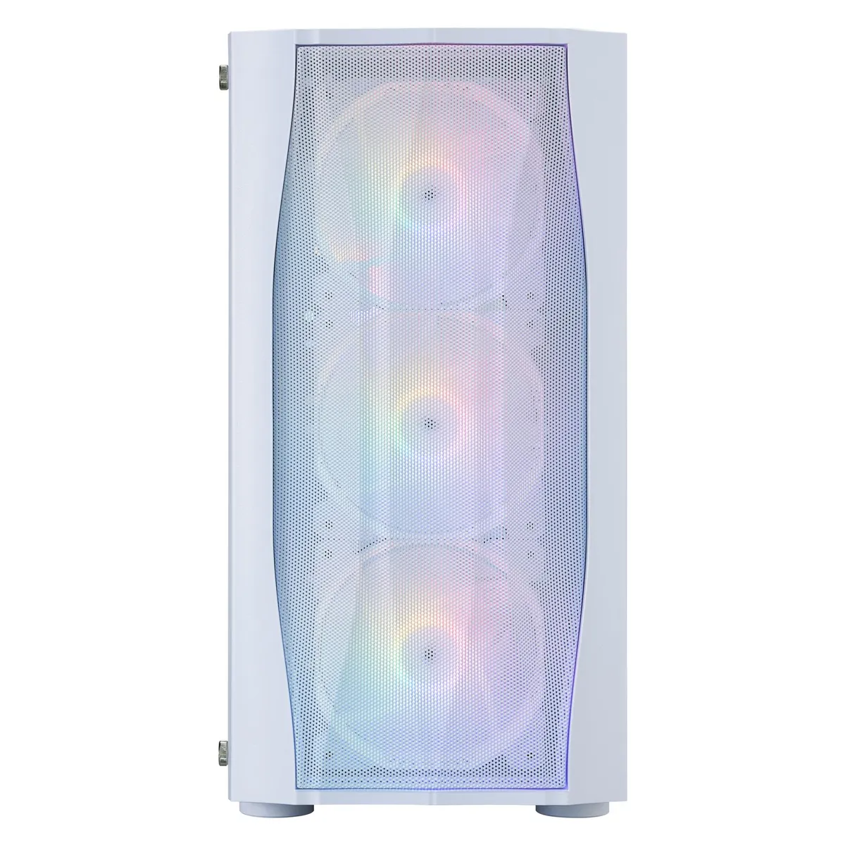 Корпус 1stPlayer X3-M-WH-4F1-W White без БЖ - мініатюра 7