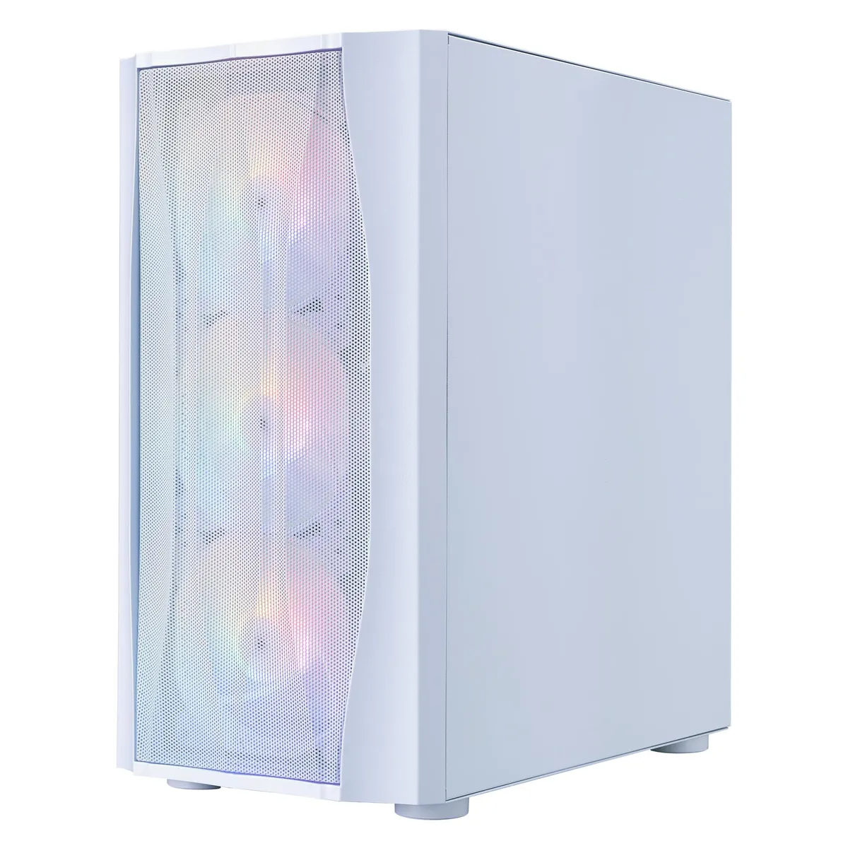 Корпус 1stPlayer X3-M-WH-4F1-W White без БЖ - мініатюра 8
