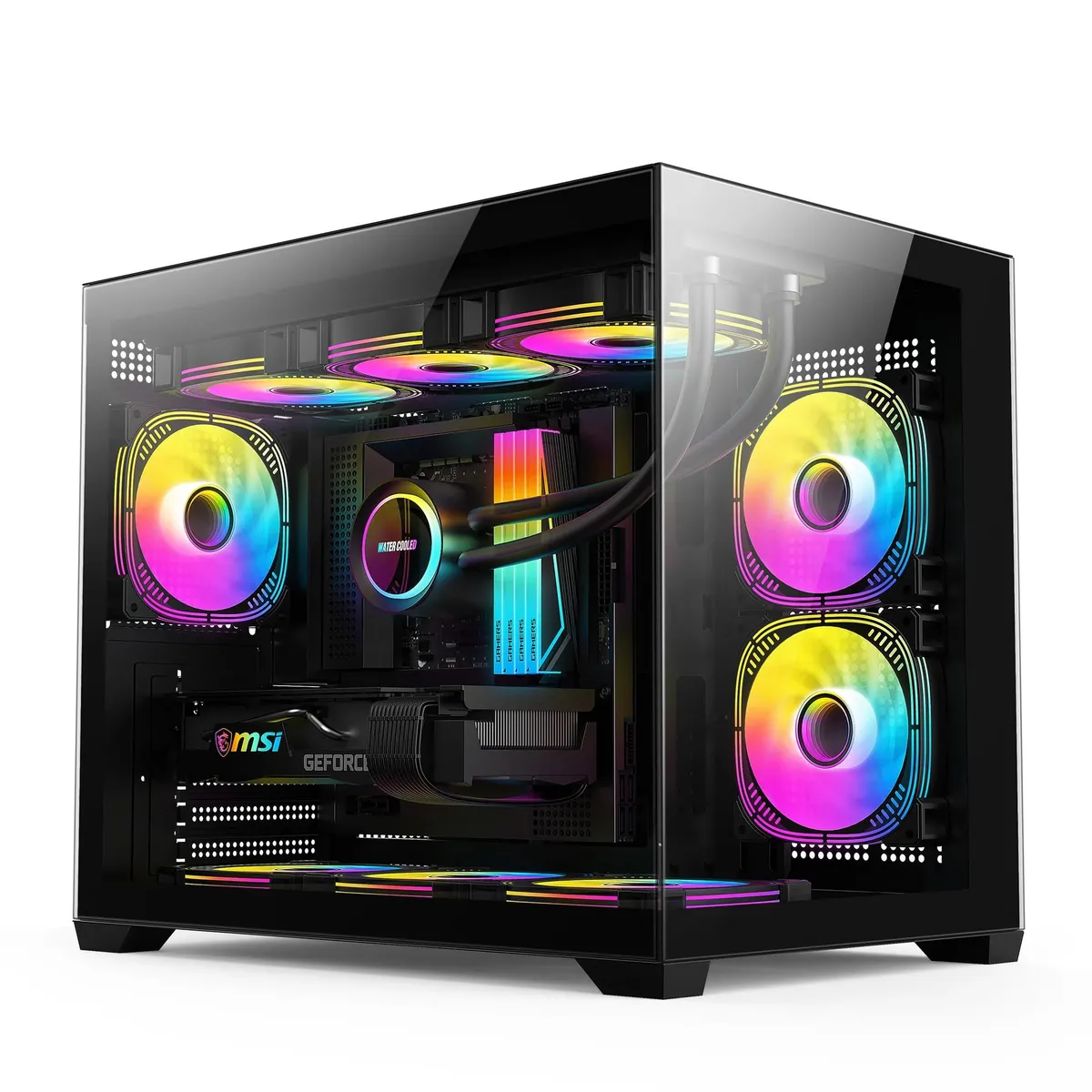 Корпус GTL Gaming Abyss Black (GTLN285M) без БЖ - зображення 1