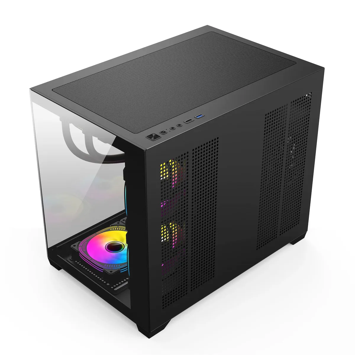 Корпус GTL Gaming Abyss Black (GTLN285M) без БЖ - мініатюра 4