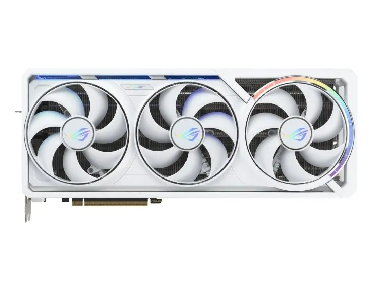 Відеокарта GF RTX 5080 16GB GDDR7 ROG Astral Gaming White OC Asus (ROG-ASTRAL-RTX5080-O16G-WHITE) - мініатюра 2