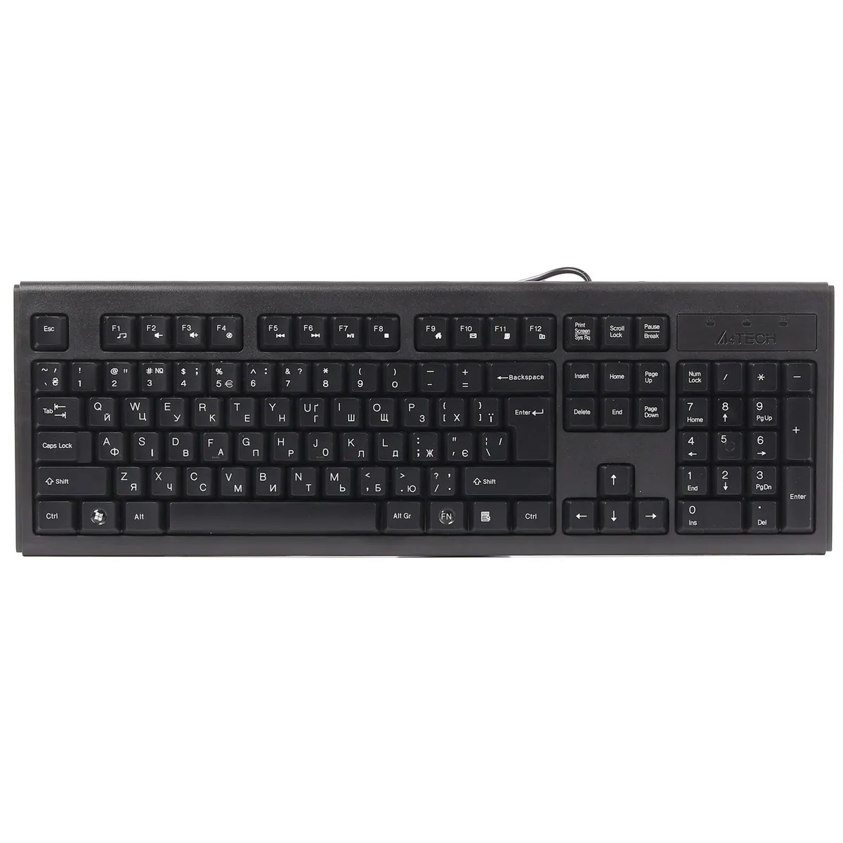 Клавіатура A4Tech KM-720 Black - мініатюра 8