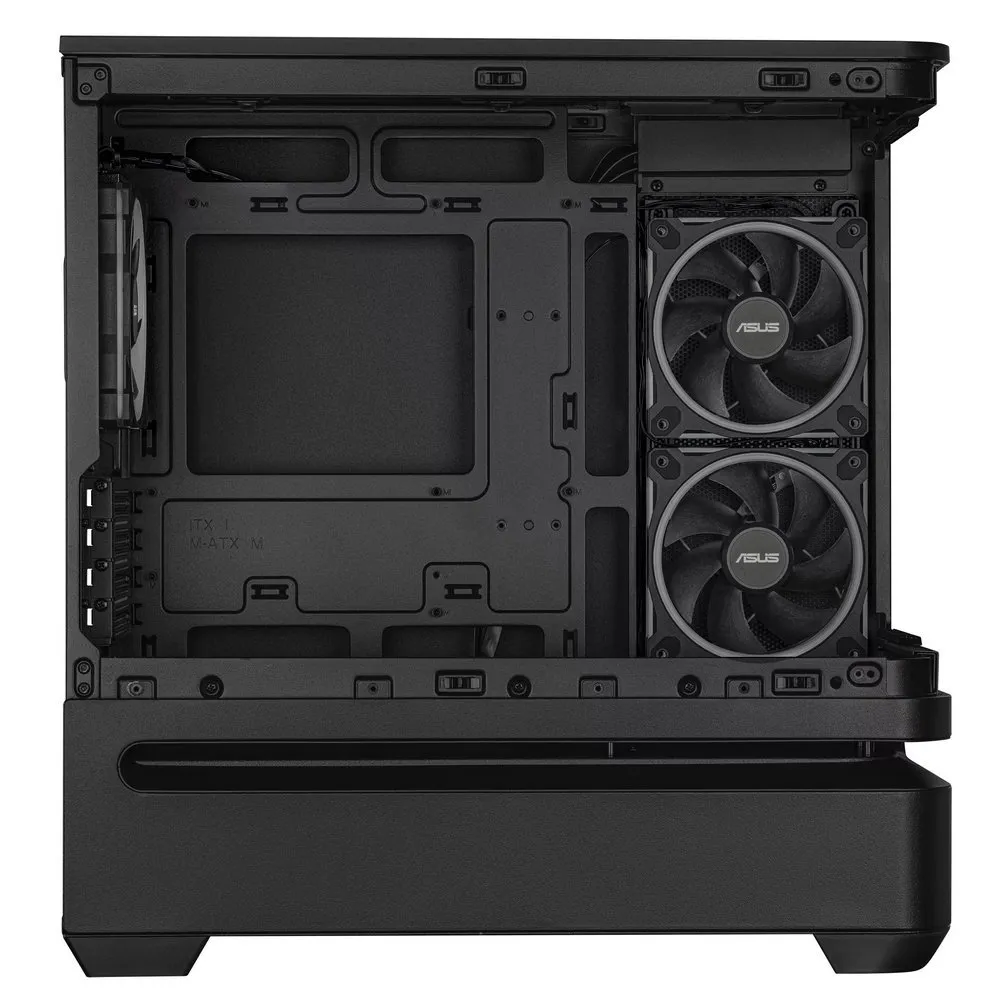 Корпус Asus Prime AP202 ARGB Tempered Glass Black без БЖ (90DC00P0-B19000) - мініатюра 9