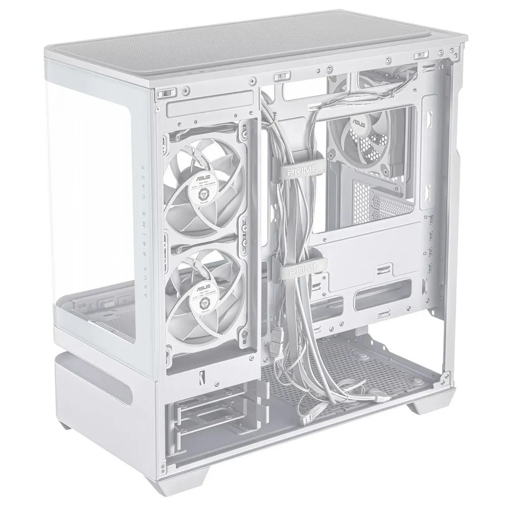 Корпус Asus Prime AP202 ARGB Tempered Glass White без БЖ (90DC00P3-B19000) - мініатюра 10