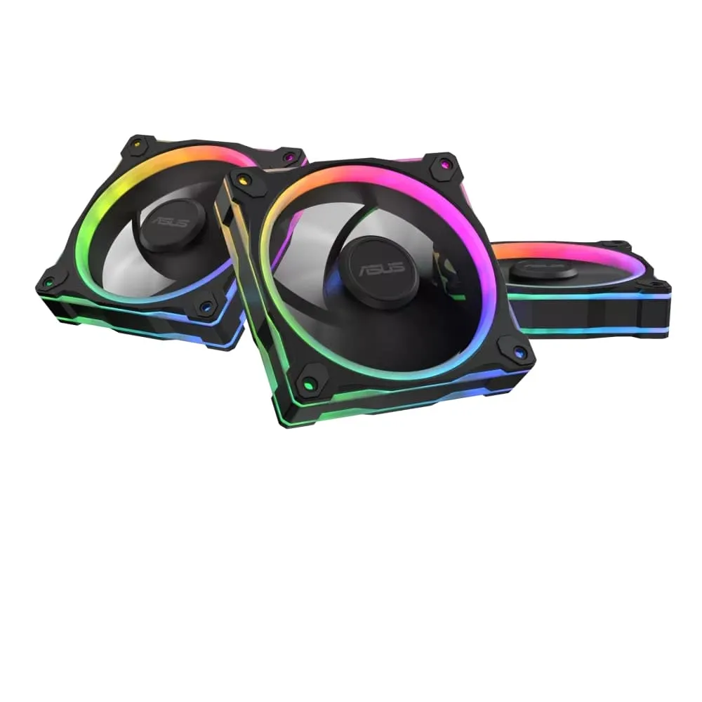 Вентилятор Asus Prime MR120 ARGB Reverse Black 3in1 (90DA00L0-B09020) - мініатюра 9