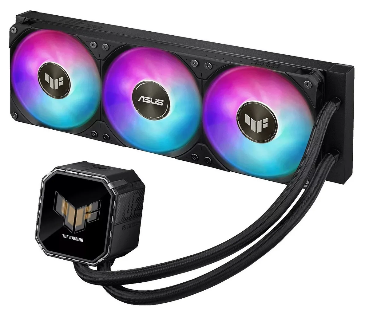 Система водяного охолодження Asus TUF Gaming LC III 360 ARGB LCD (90RC01A1-B0EAY0) - мініатюра 2