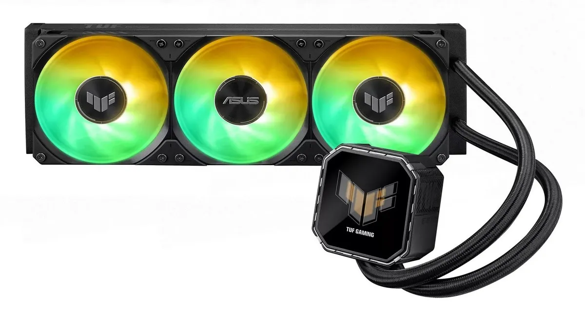 Система водяного охолодження Asus TUF Gaming LC III 360 ARGB LCD (90RC01A1-B0EAY0) - мініатюра 4