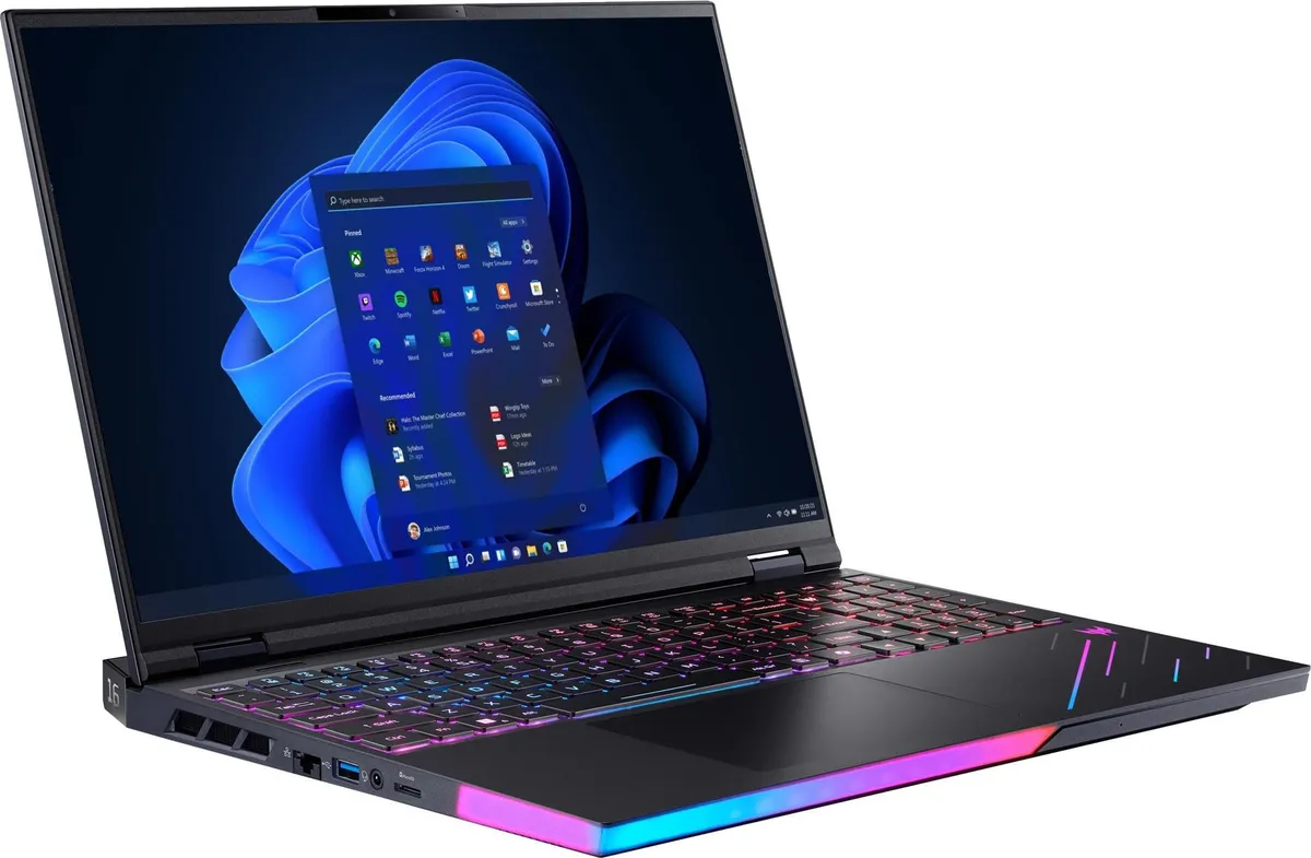 Ноутбук Acer Predator Helios 16 PH16-73-910Q (NH.QW3EU.002) Black - мініатюра 2