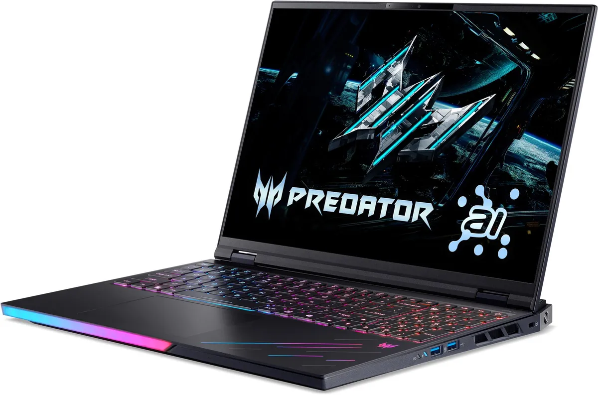 Ноутбук Acer Predator Helios 16 PH16-73-97CY (NH.QW0EU.002) Black - мініатюра 3