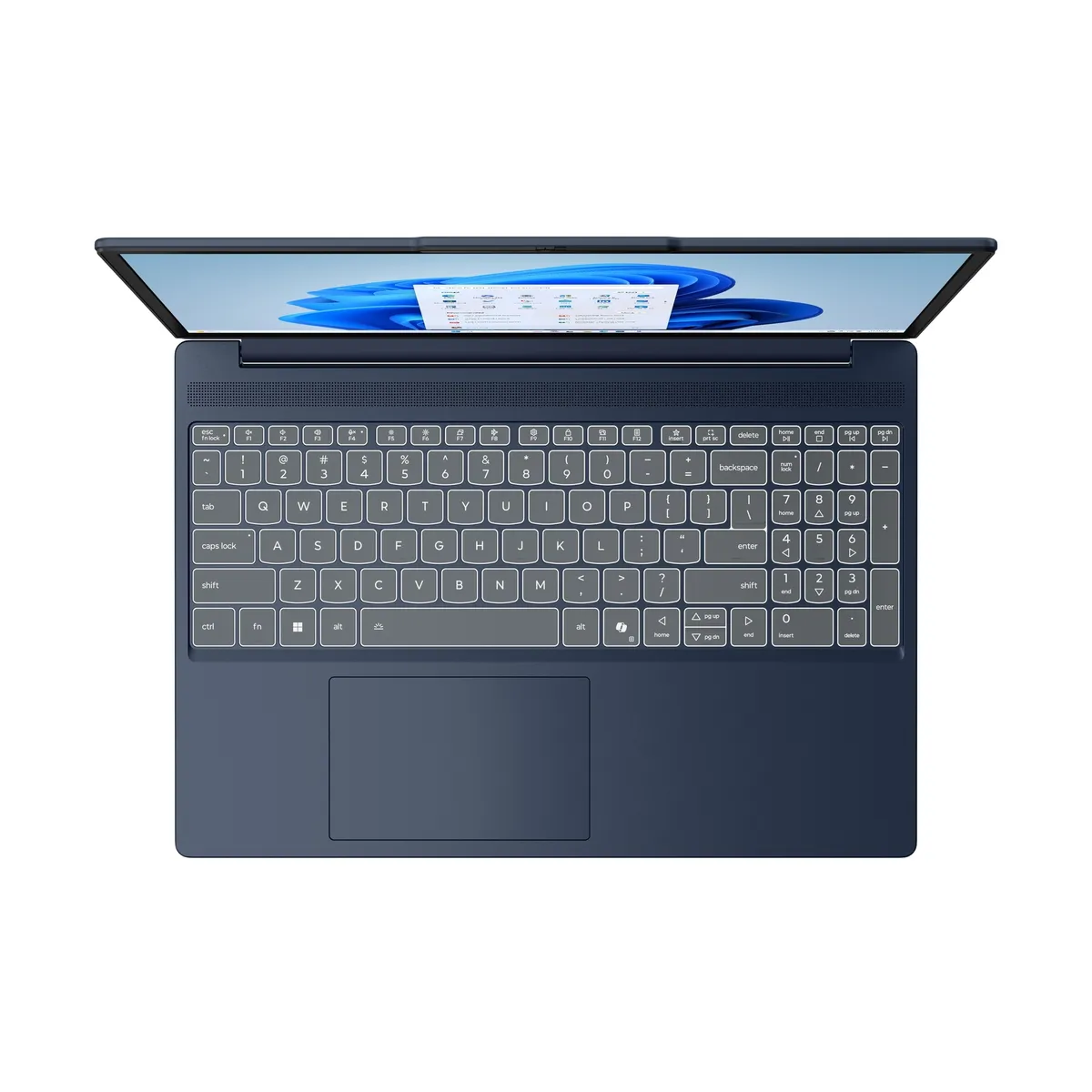Ноутбук Lenovo IdeaPad Slim 3 15IRH10 (83K100QVRA) Cosmic Blue - мініатюра 2