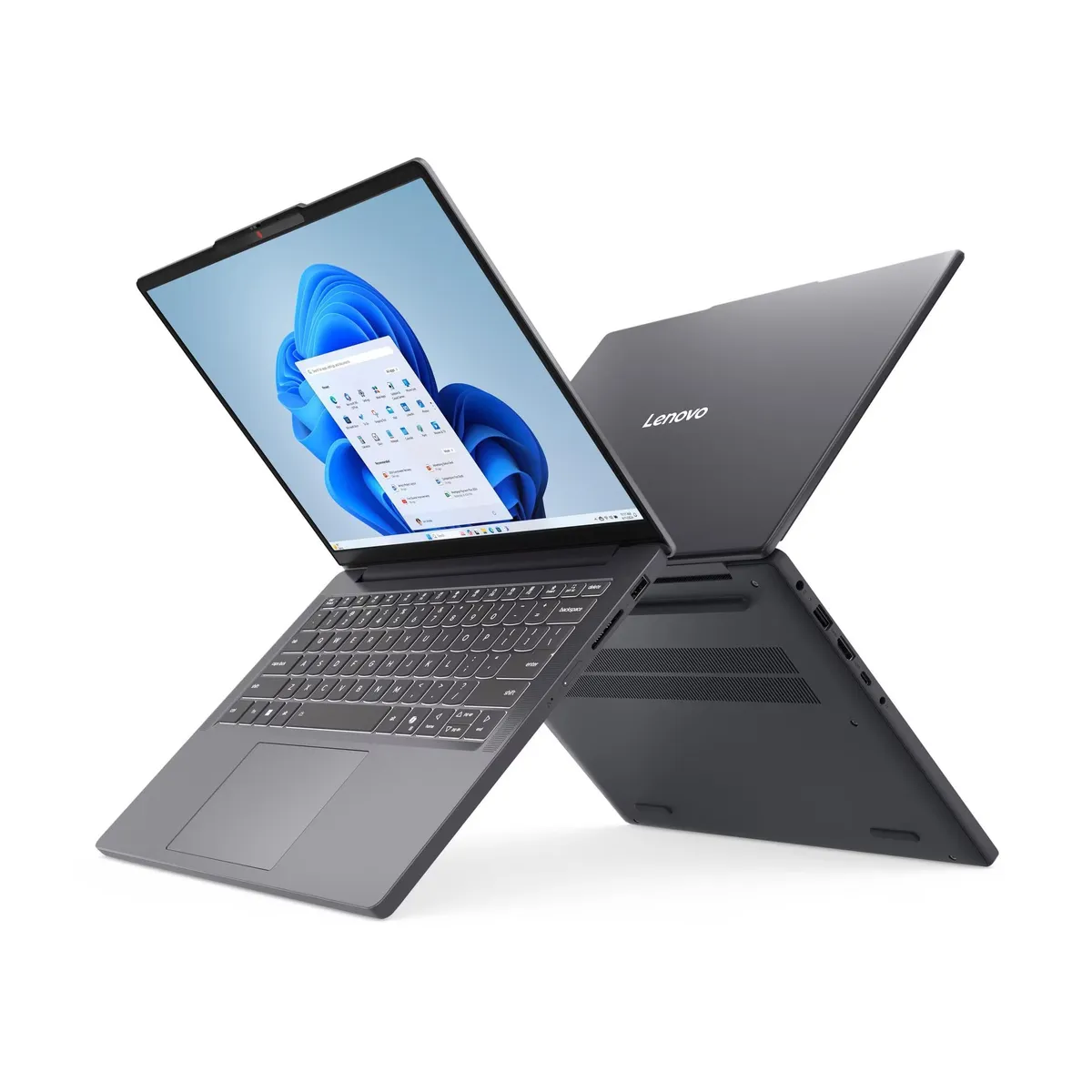 Ноутбук Lenovo IdeaPad Slim 3 14IRH10 (83K000ATRA) Arctic Grey - мініатюра 6