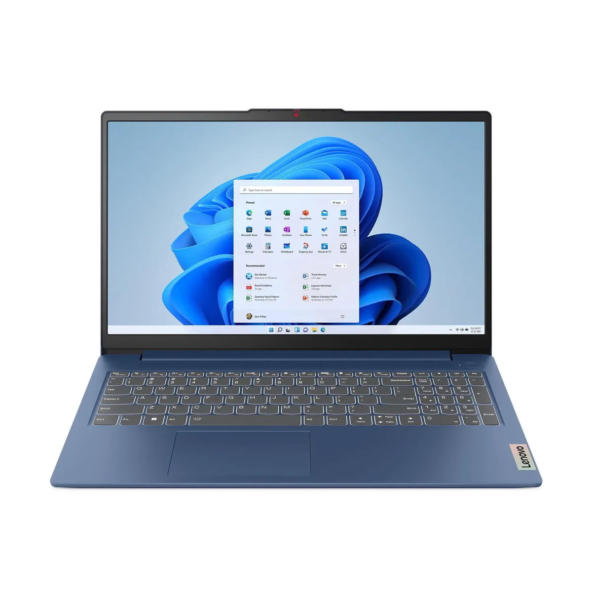Ноутбук Lenovo IdeaPad Slim 3 15IRH8 (83EM00KCRA) Abyss Blue - зображення 1