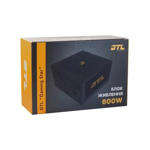 Блок живлення GTL Gaming Star (GTLGS600BK) 600W - мініатюра 5