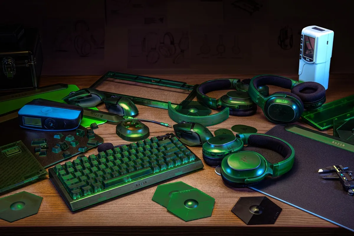 Клавіатура Razer BlackWidow V4 75% Phantom Green (RZ03-05003300-R3M1) - мініатюра 8