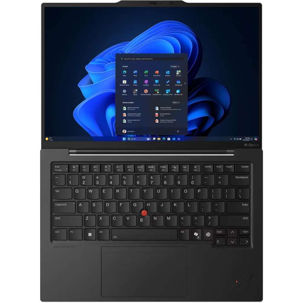 Ноутбук Lenovo ThinkPad X1 Carbon Gen 13 (21NTS1G900) Black - мініатюра 4