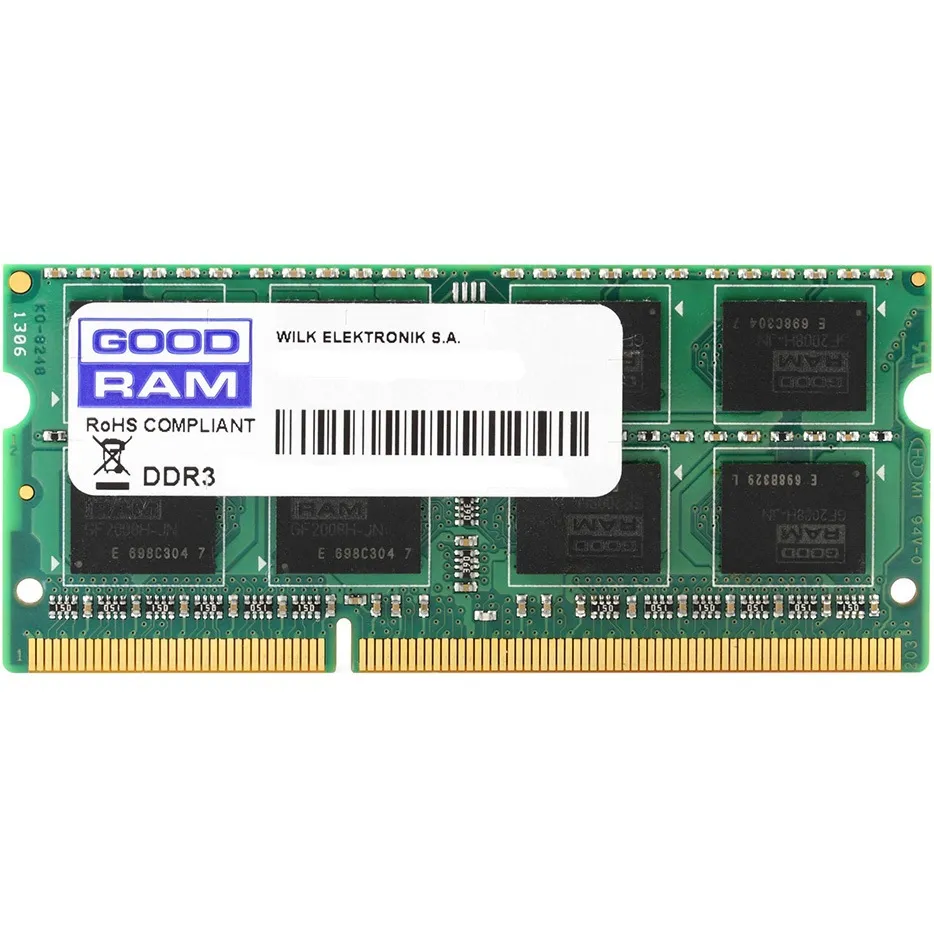 Модуль пам`ятi SO-DIMM DDR3 8GB/1600 Goodram (GR1600S364L11/8G) - зображення 1