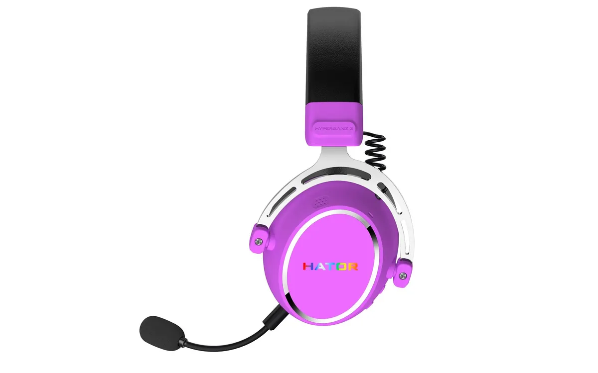 Гарнiтура Hator Hypergang 3 Wireless Violet (ESH52) - мініатюра 11