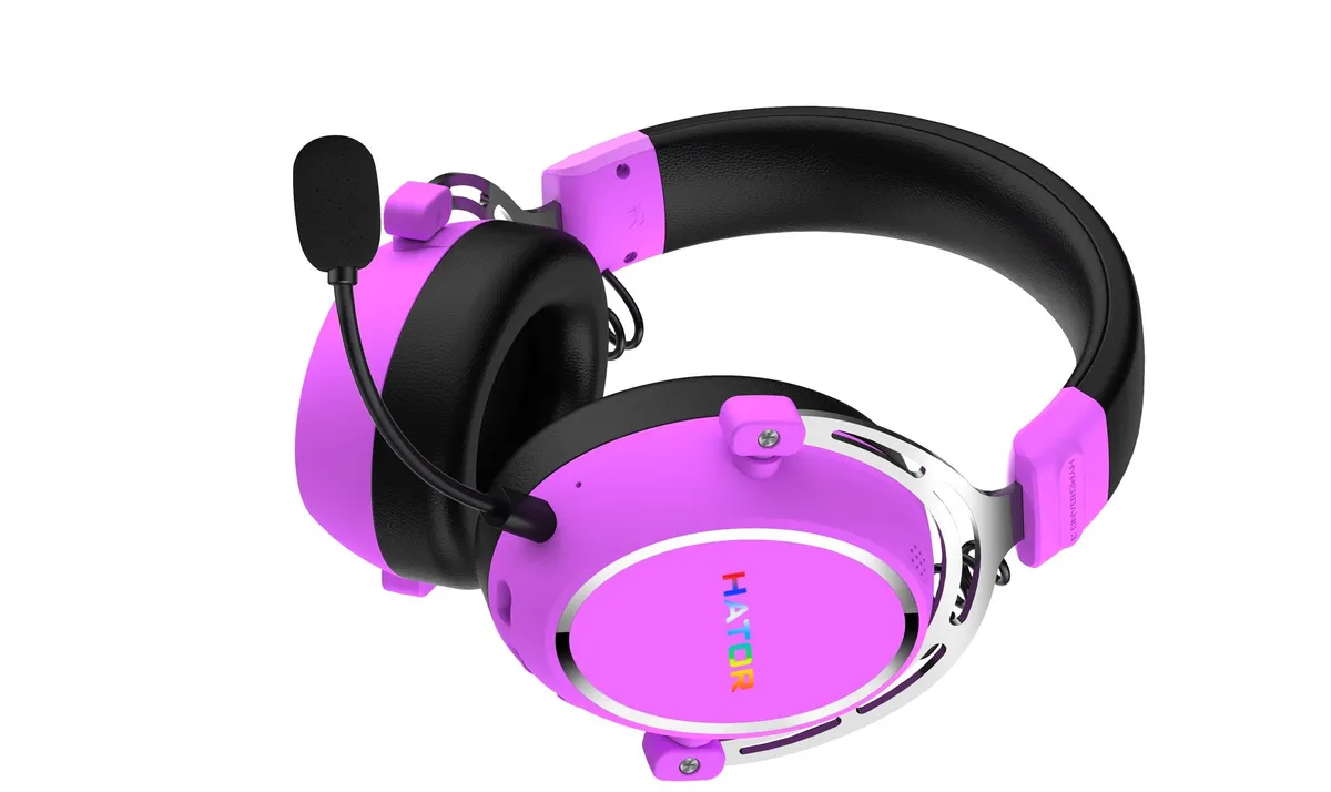 Гарнiтура Hator Hypergang 3 Wireless Violet (ESH52) - мініатюра 14