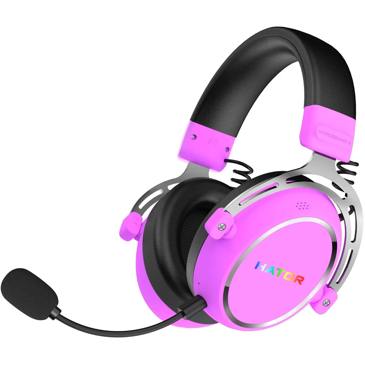 Гарнiтура Hator Hypergang 3 Wireless Violet (ESH52) - мініатюра 7