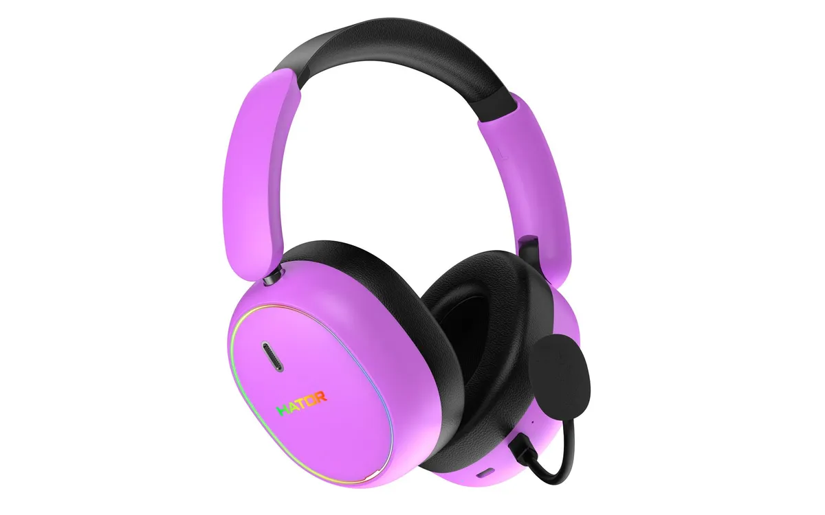 Гарнiтура Hator Phoenix 2 Wireless Violet (ESH42) - мініатюра 8