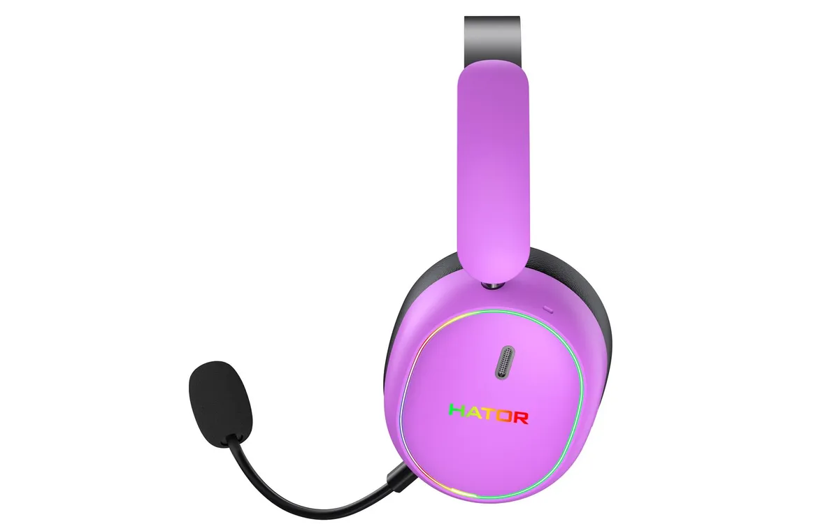 Гарнiтура Hator Phoenix 2 Wireless Violet (ESH42) - мініатюра 9