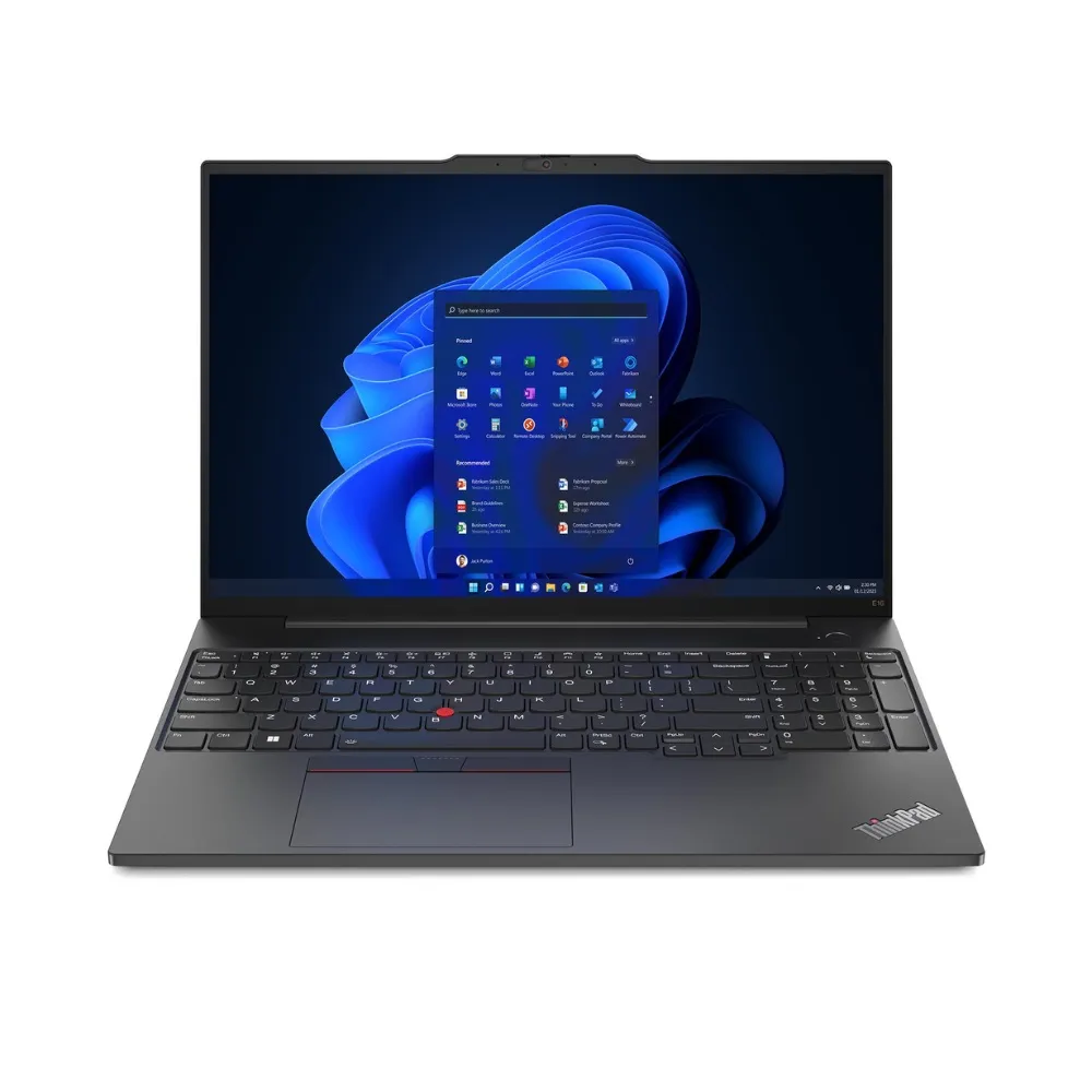 Ноутбук Lenovo ThinkPad E16 Gen 1 (21JQS9VD00) Graphite Black - зображення 1