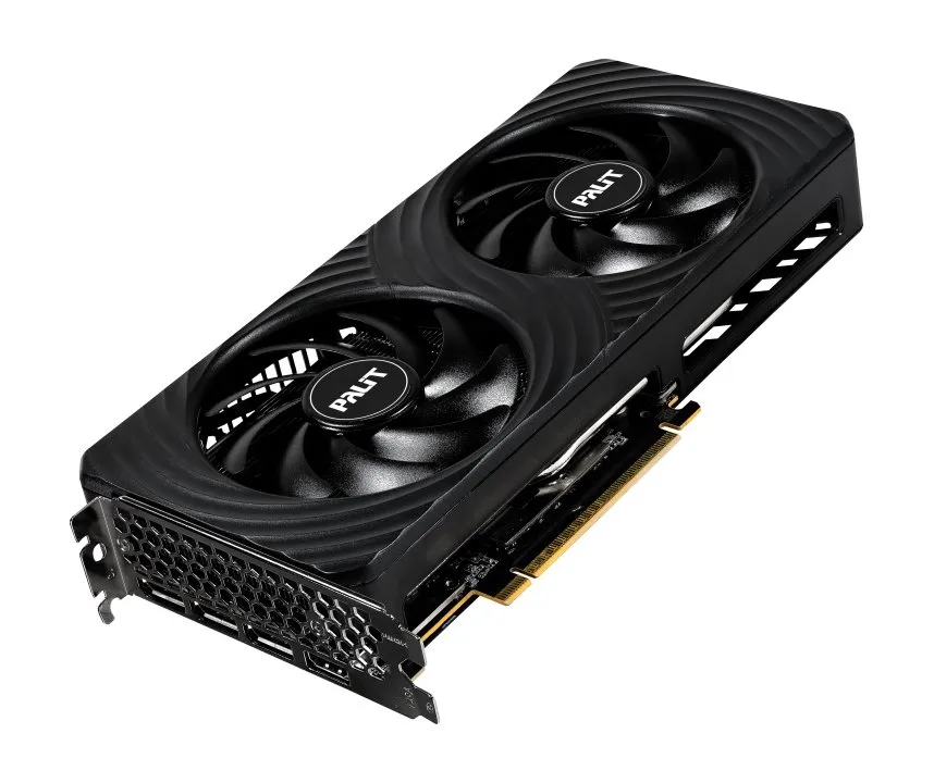 Відеокарта GF RTX 5050 8GB GDDR6 Dual OC Palit (NE65050S19P1-GB2070D) - мініатюра 5